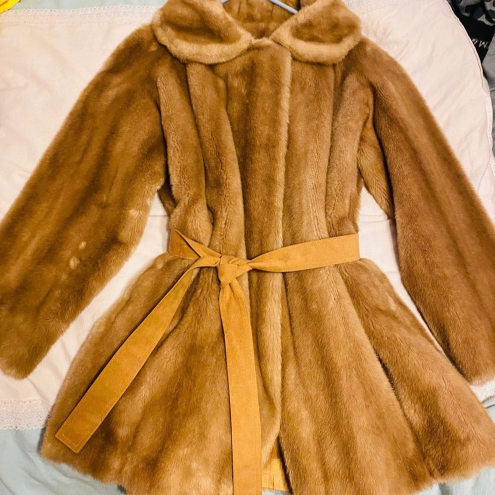 Authentic fur coat